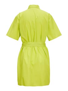 JJXX JXMISSION Košilové šaty -Lime Punch - 12228243