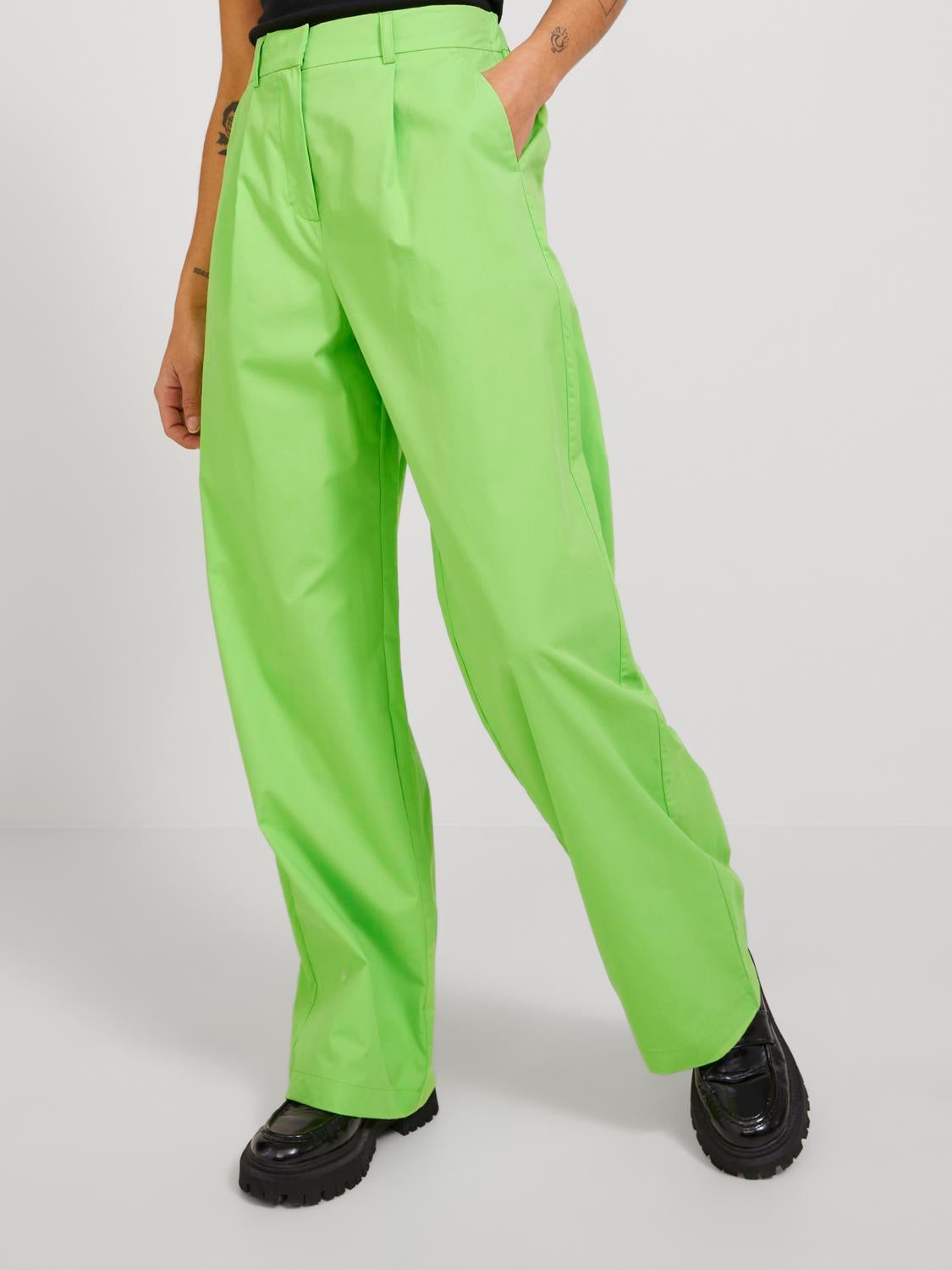 Flowing drawstring trousers in washed matte modal | EMPORIO ARMANI Woman
