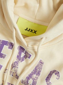 JJXX Με τύπωμα Φούτερ με κουκούλα -Seedpearl - 12230732
