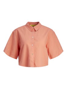 JJXX JXLULU Casual skjorte -Peach Echo  - 12231335