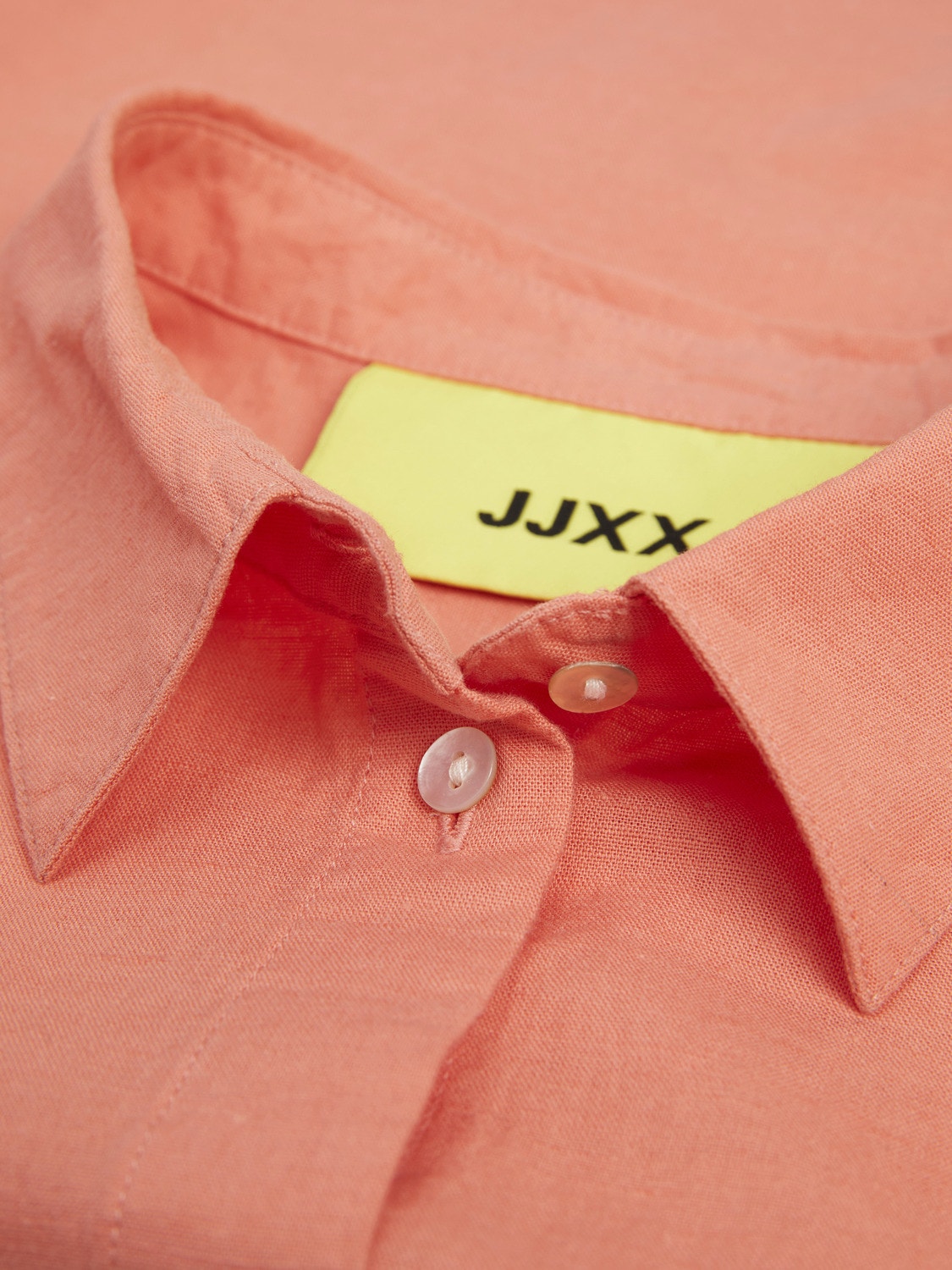 JJXX JXLULU Avslappnad skjorta -Peach Echo  - 12231335