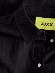 JJXX JXJAMIE Avslappnad skjorta -Black - 12231340