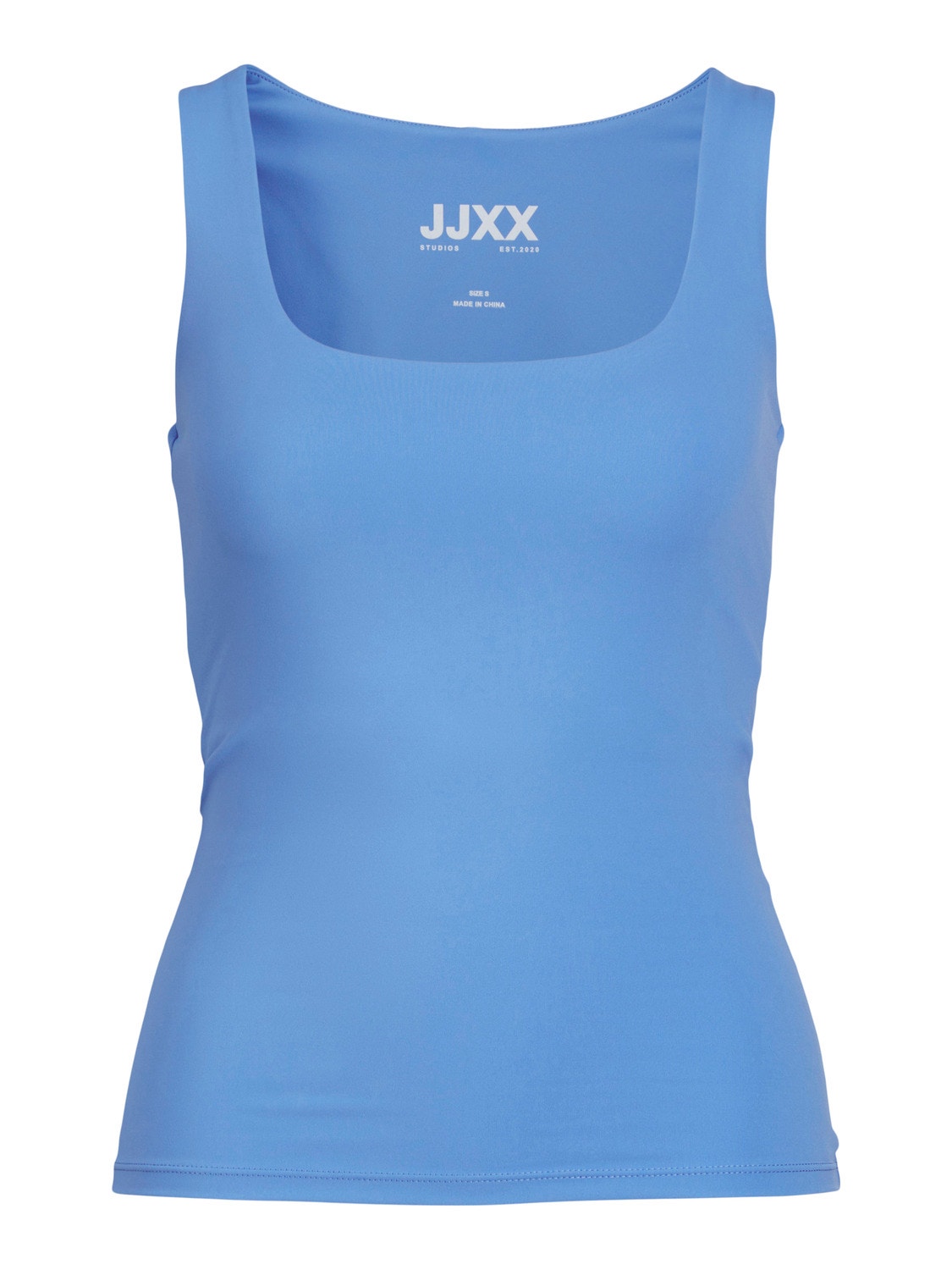 JJXX JXSAGA Berankoviai marškinėliai -Silver Lake Blue - 12234140