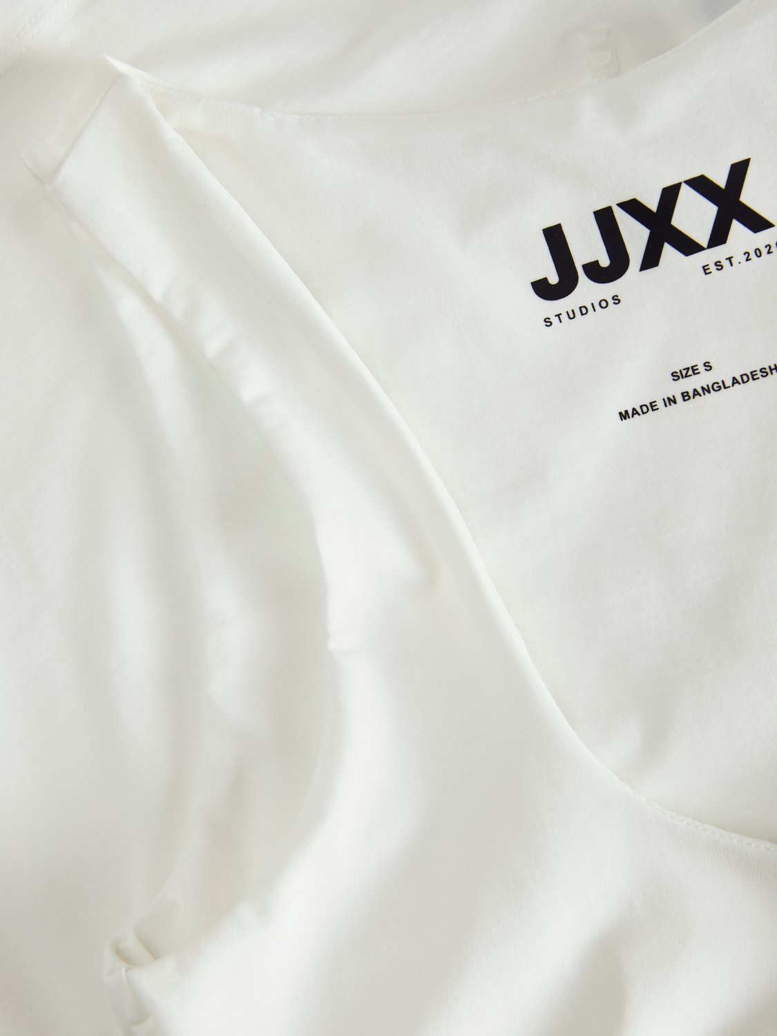 JJXX JXSAGA Koszulka bokserka -Blanc de Blanc - 12234140