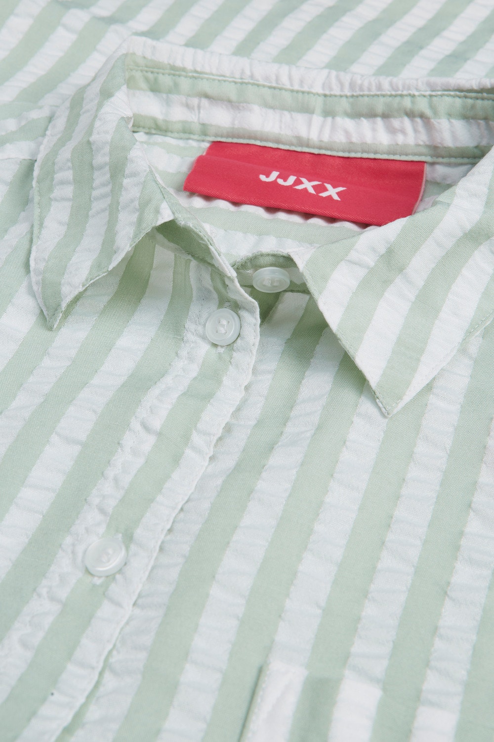 JJXX JXJAMIE Avslappnad skjorta -Silt Green - 12235235