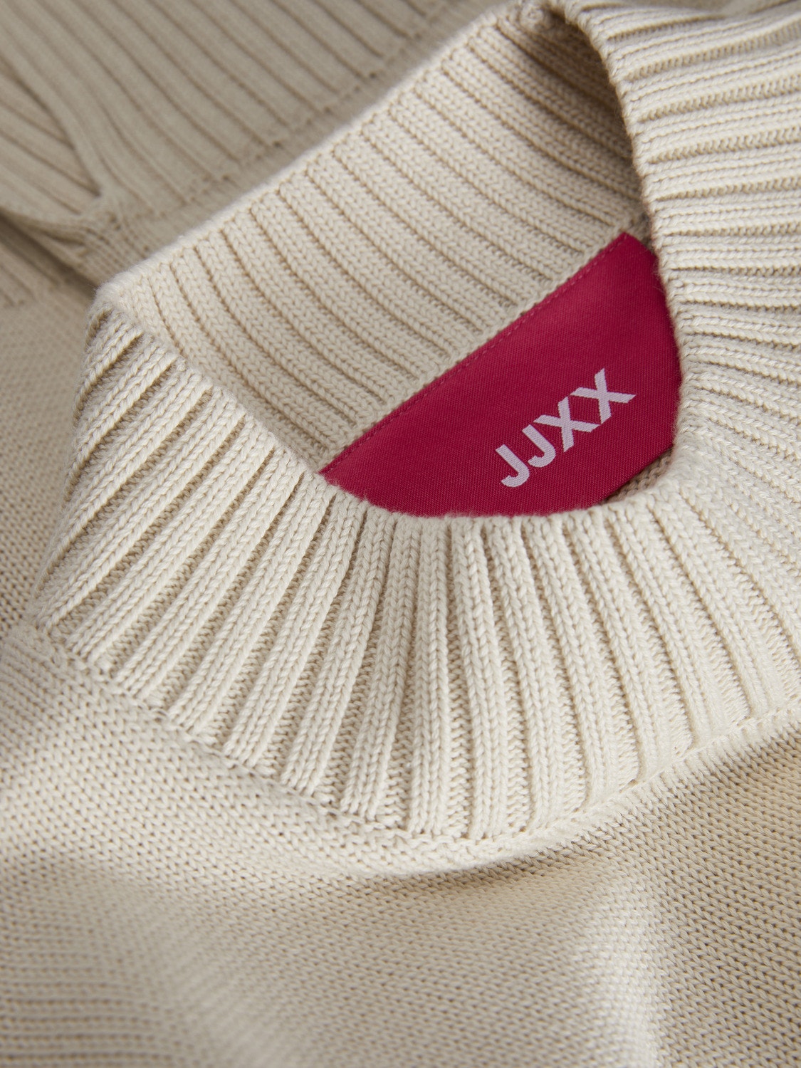 JJXX JXSIANA Meeskonnakaelusega džemper -Bone White - 12236220