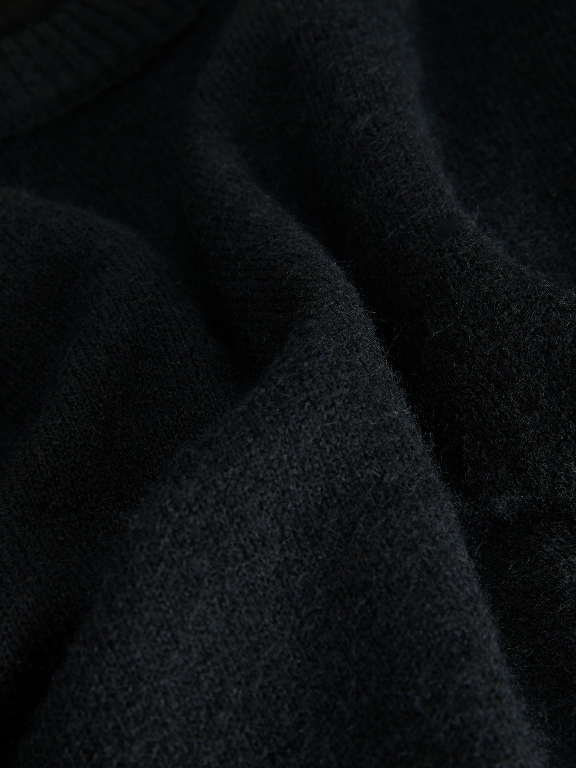 JJXX JXSILINE Sweter z dzianiny z okrągłym dekoltem -Black - 12236239