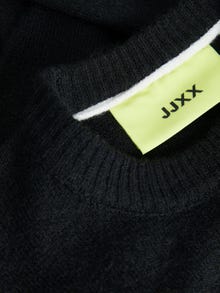 JJXX JXSILINE Pull en maille à col rond -Black - 12236239