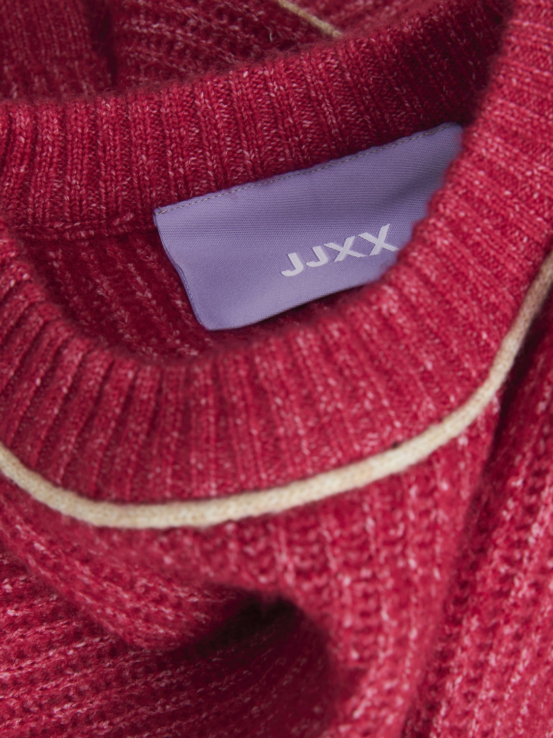 JJXX JXLEONORA Jersey con cuello redondo -Cerise - 12236274