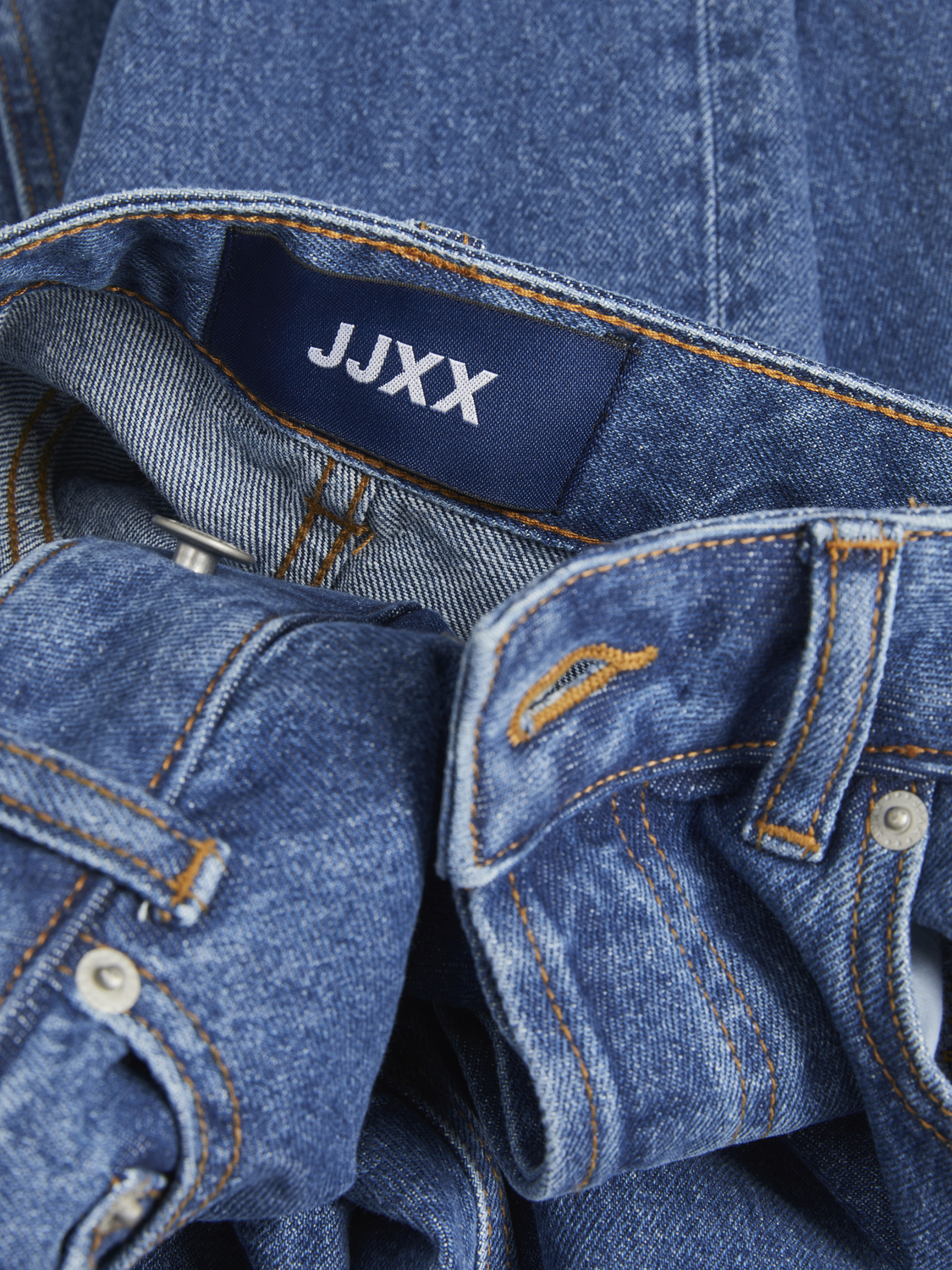 JJXX JXSEOUL STRAIGHT LW JEANS R3058 DNM -Medium Blue Denim - 12236469