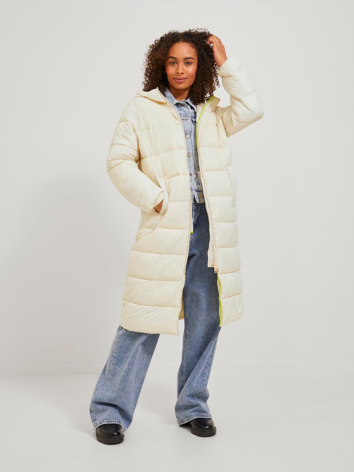 Manteau doudoune clearance blanc