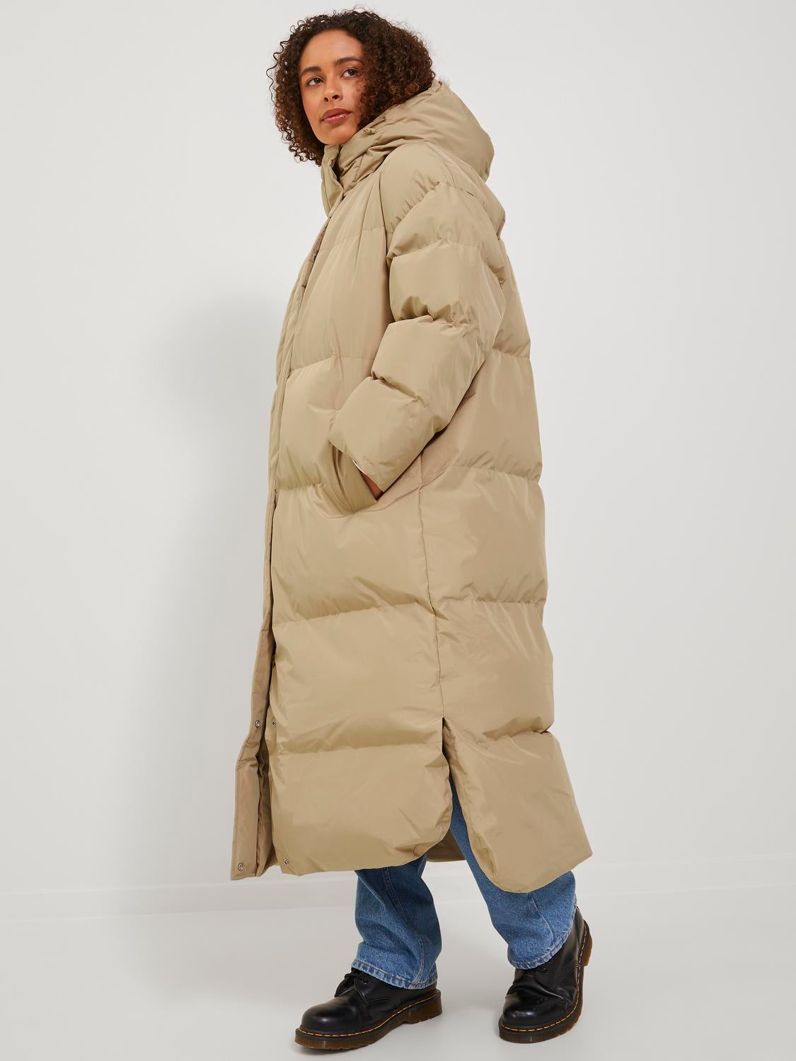 Ankle long cheap puffer jacket