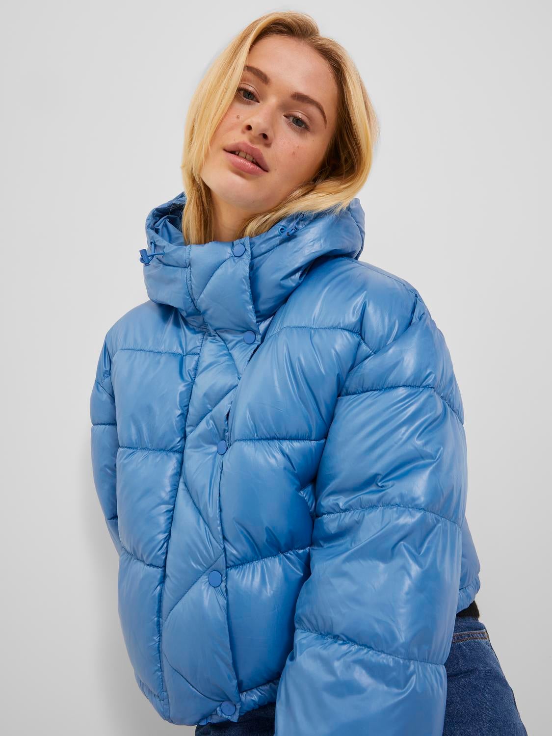 JXPEARL Puffer jacket | Medium Blue | JJXX®