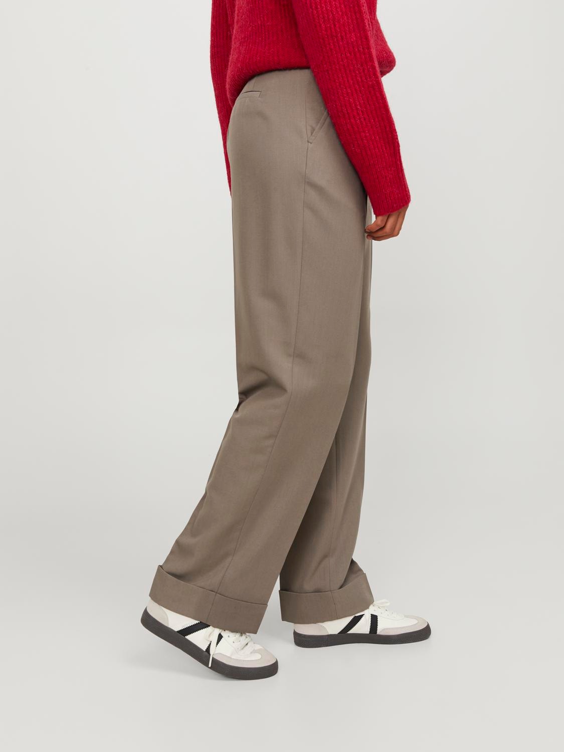 JJXX JXMARY Fold-up Pantalones clásicos -Brindle - 12236944