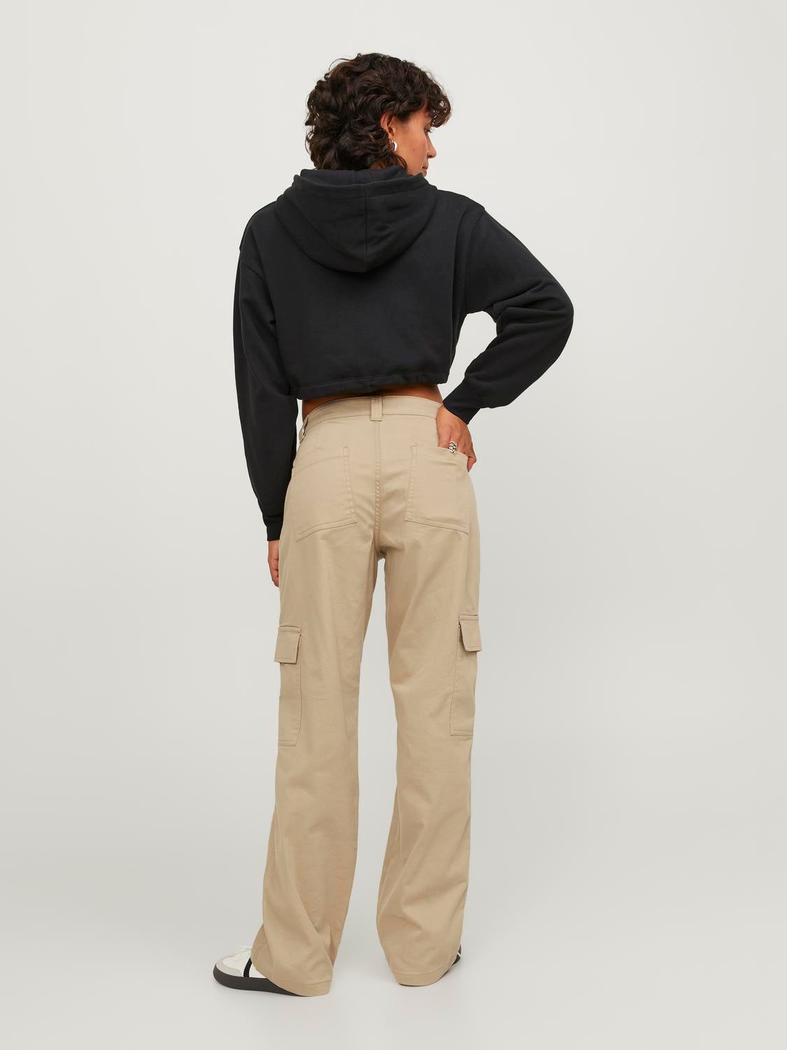 Pantaloni cargo sale beige