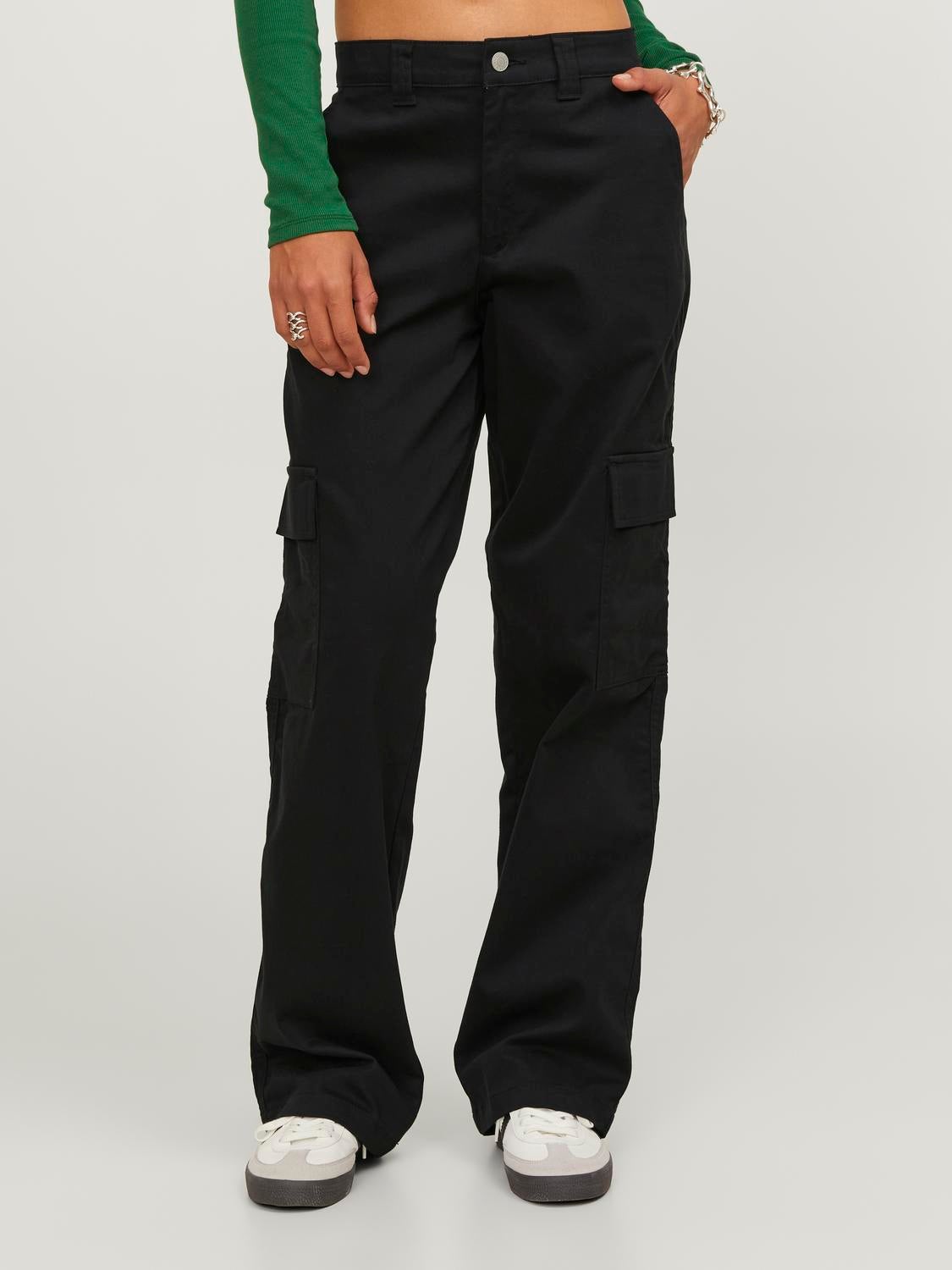 Slim Fit Cargo trousers | Dark Green | Jack & Jones®