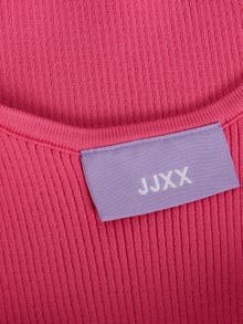 JJXX JXAPRIL Πλεκτό φόρεμα -Carmine Rose - 12237725