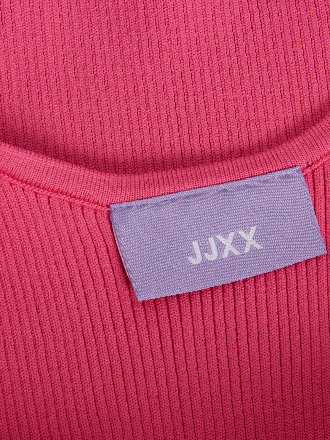 JJXX JXAPRIL Stickad klänning -Carmine Rose - 12237725