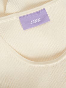 JJXX JXAPRIL Knit top -Seedpearl - 12237727