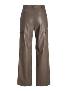 JJXX Παντελόνι Straight Fit Παντελόνι από συνθετικό δέρμα -Morel - 12238626