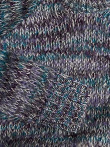 JJXX JXLUNA Sweter z dzianiny z okrągłym dekoltem -Twilight Purple - 12239229