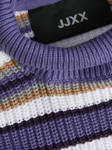 JJXX JXNANNA Crewneck Stickad tröja -Purple Velvet - 12239250
