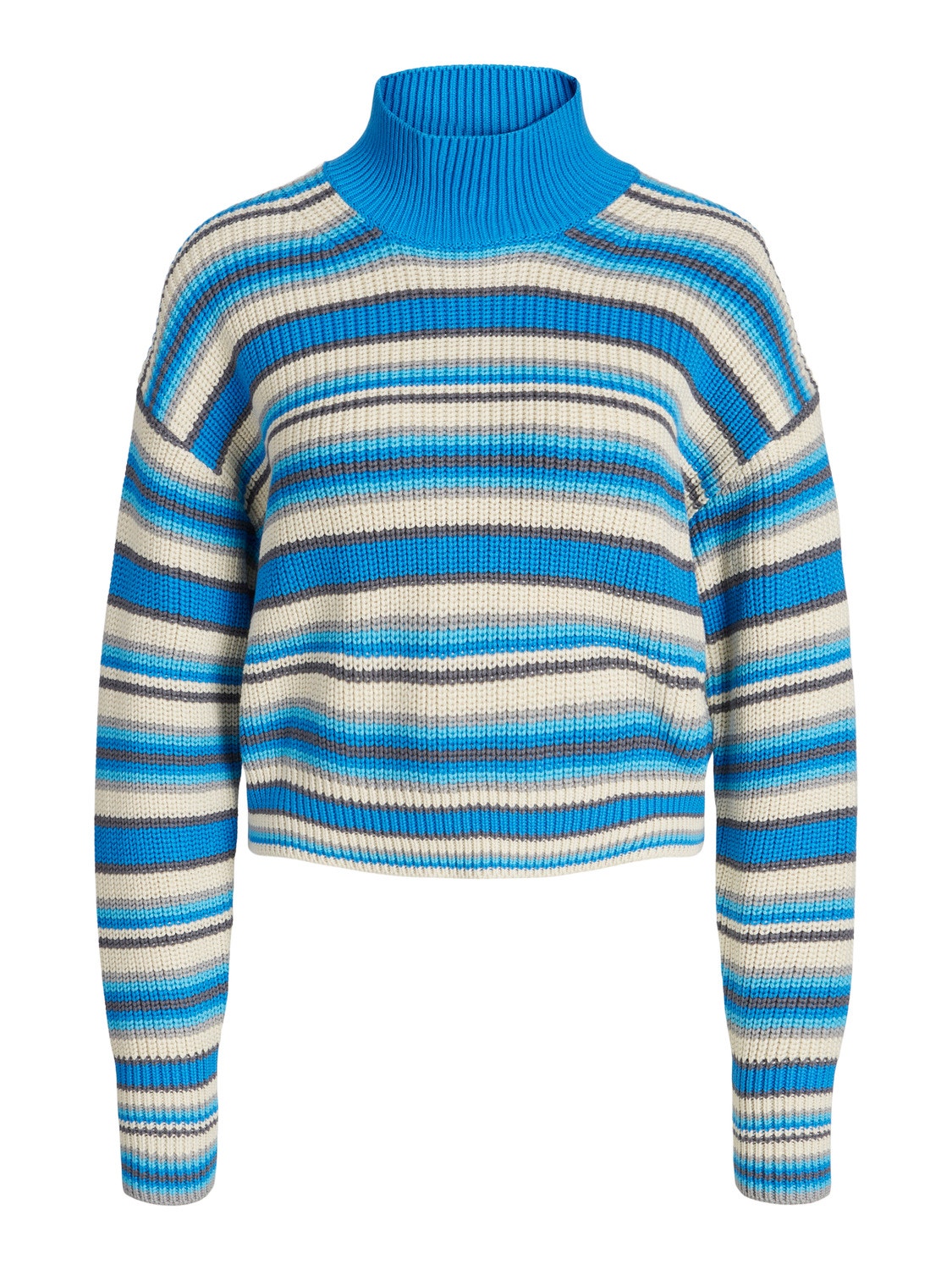 JJXX JXNANNA Sweter z dzianiny z okrągłym dekoltem -French Blue - 12239250