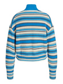 JJXX JXNANNA Pull en maille à col rond -French Blue - 12239250