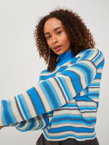JJXX JXNANNA Pull en maille à col rond -French Blue - 12239250