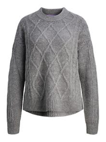 JJXX JXFRIGGA Apatinis megztinis -Medium Grey Melange - 12240715
