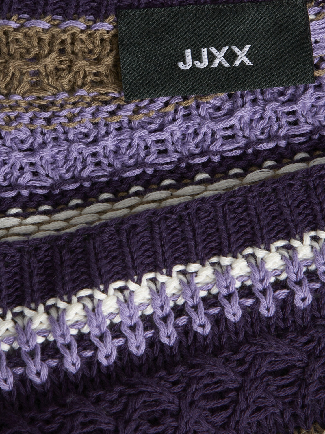 JJXX JXLENA Kootud topp -Purple Velvet - 12240719