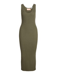 JJXX JXSELINA Knitted Dress -Dusty Olive - 12240726