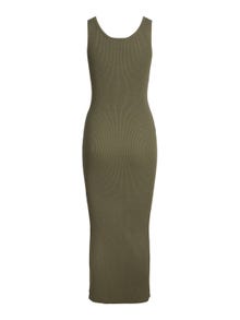 JJXX JXSELINA Stickad klänning -Dusty Olive - 12240726
