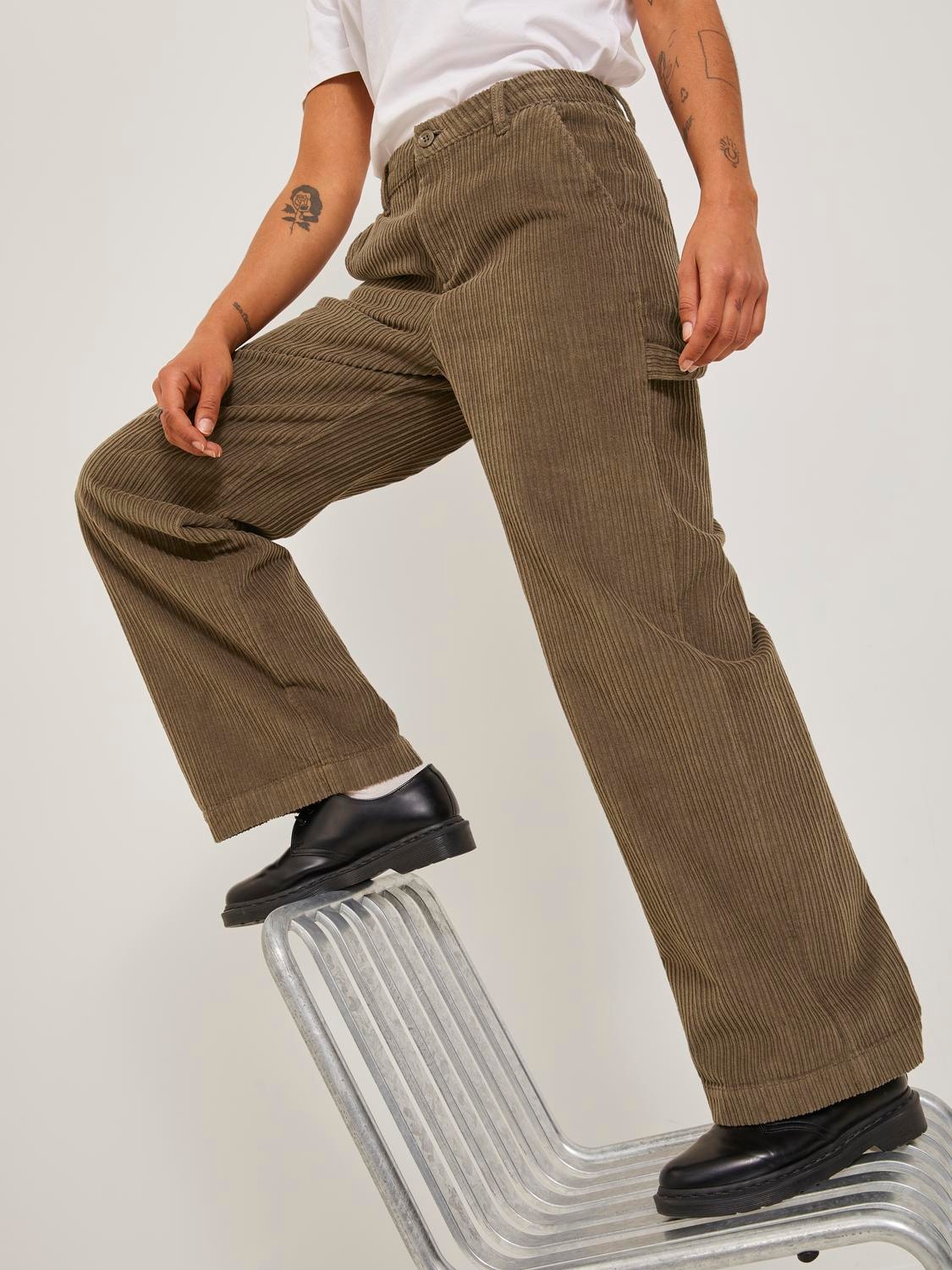 JJXX JXAVIAJA Classic trousers -Morel - 12241104