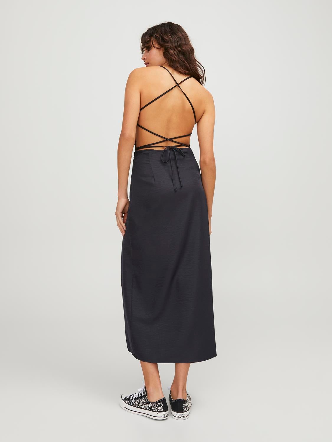 Revolve Around Me Dress In Black