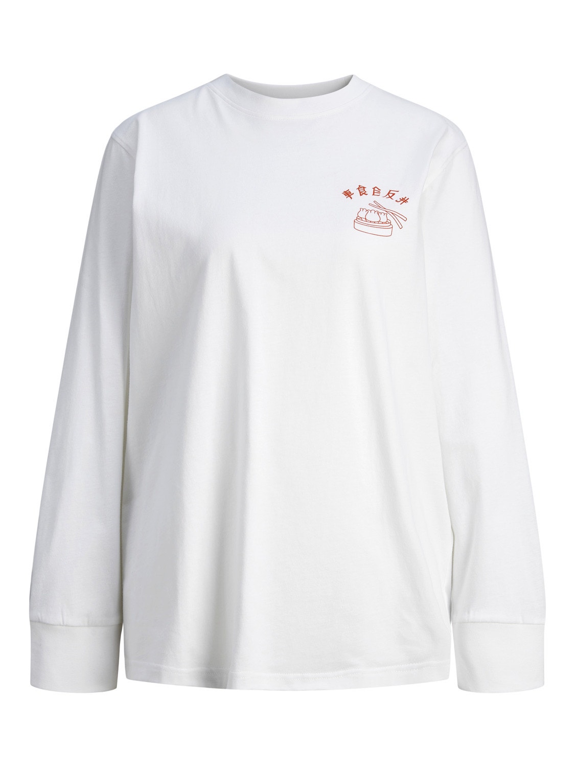 JJXX Με τύπωμα Καλοκαιρινό μπλουζάκι -Bright White - 12241377