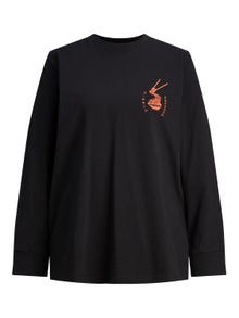 JJXX Με τύπωμα Καλοκαιρινό μπλουζάκι -Black - 12241377