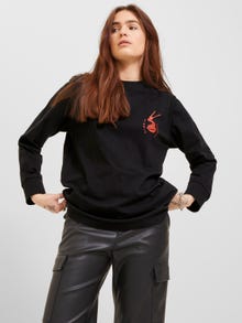 JJXX JXISLA Crewneck tröja -Black - 12241377