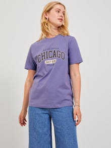 JJXX JXNAOMI T-shirt -Twilight Purple - 12243543