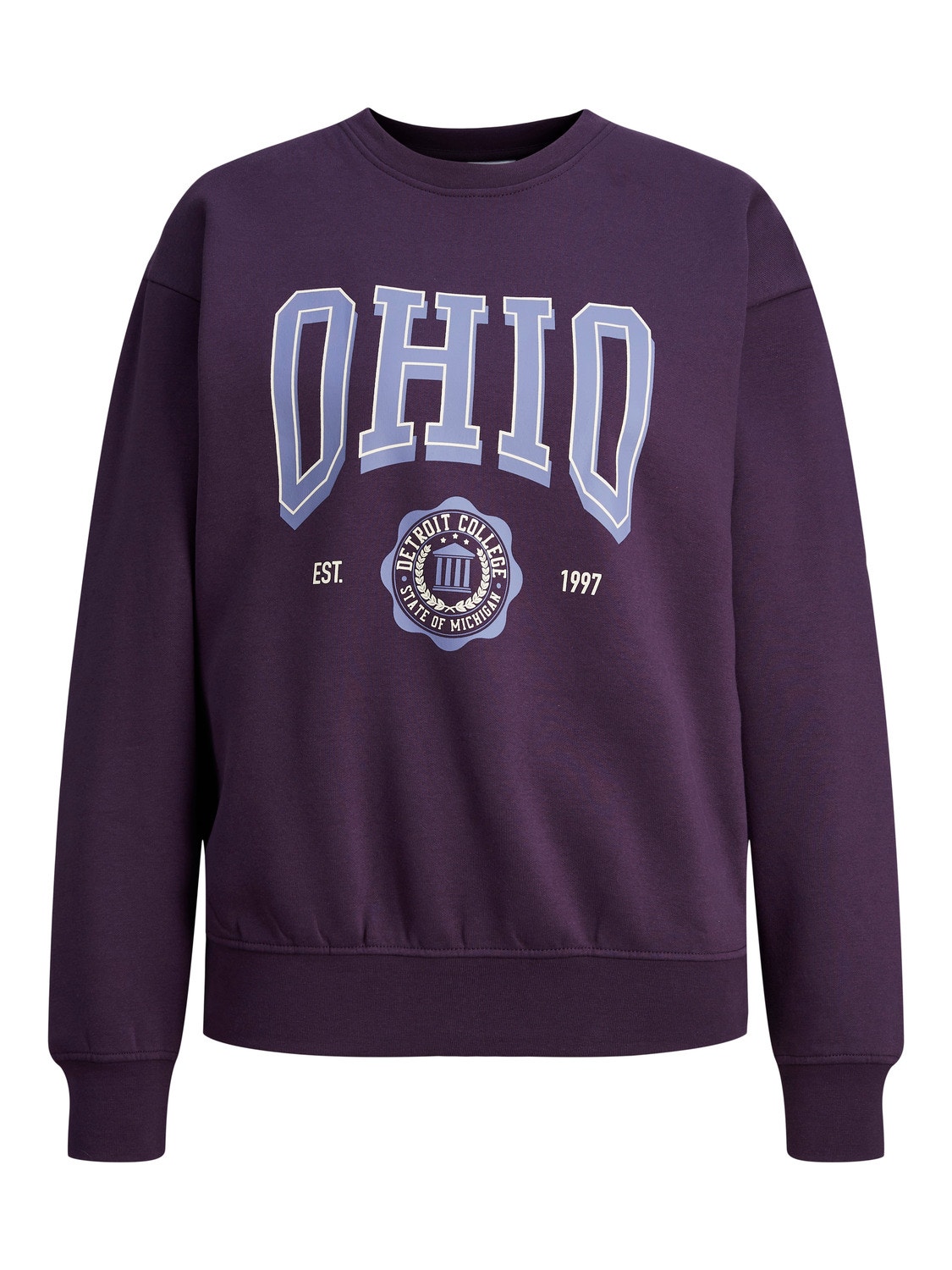 JJXX JXOHIO Sweatshirt met ronde hals -Purple Velvet - 12243545