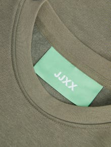 JJXX JXOHIO Genser med rund hals -Dusty Olive - 12243545