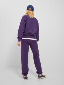 JJXX JXJADA Bluza z okrągłym dekoltem -Purple Velvet - 12244363