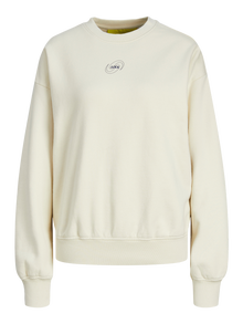 JJXX JXJADA Sweatshirt mit Rundhals -Bone White - 12244363