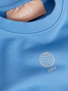 JJXX JXJADA Bluza z okrągłym dekoltem -Silver Lake Blue - 12244363