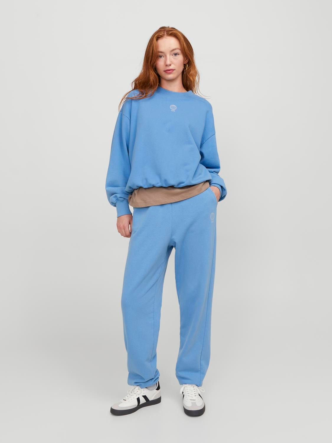 JJXX Παντελόνι Relaxed Fit Φόρμα -Silver Lake Blue - 12244364