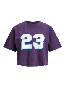 JJXX JXJODA T-shirt -Purple Velvet - 12244372