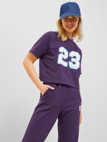 JJXX JXJODA T-shirt -Purple Velvet - 12244372