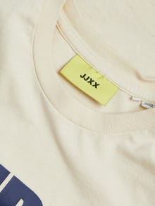 JJXX Καλοκαιρινό μπλουζάκι -Bone White - 12244372