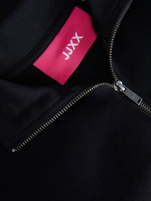 JJXX Φούτερ με φερμουάρ -Black - 12245777