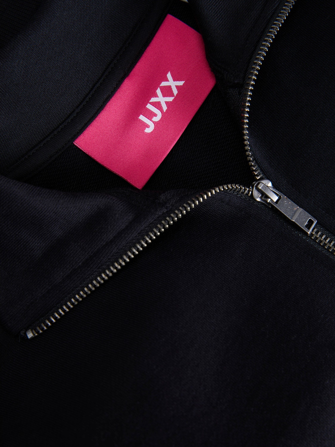 JJXX JXSOFIA Sweatshirt med lynlås -Black - 12245777